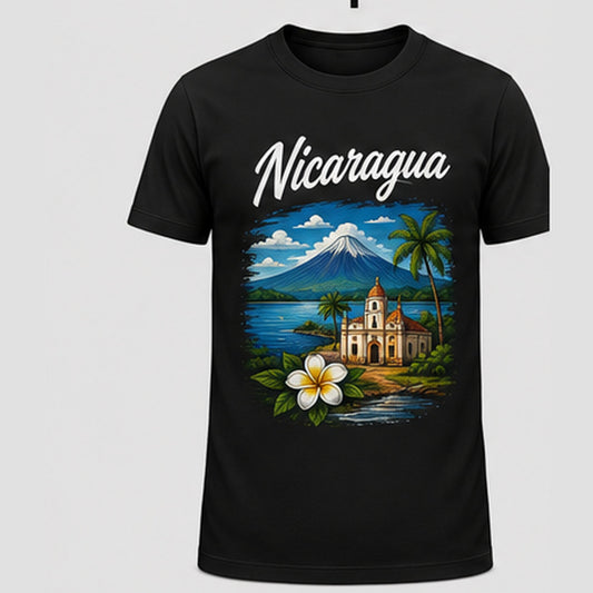 Maglietta nera Nicaragua