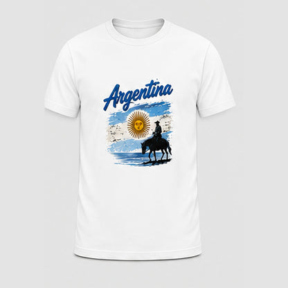 Maglietta bianca Argentina
