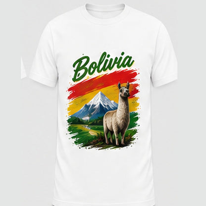 Maglietta bianca Bolivia