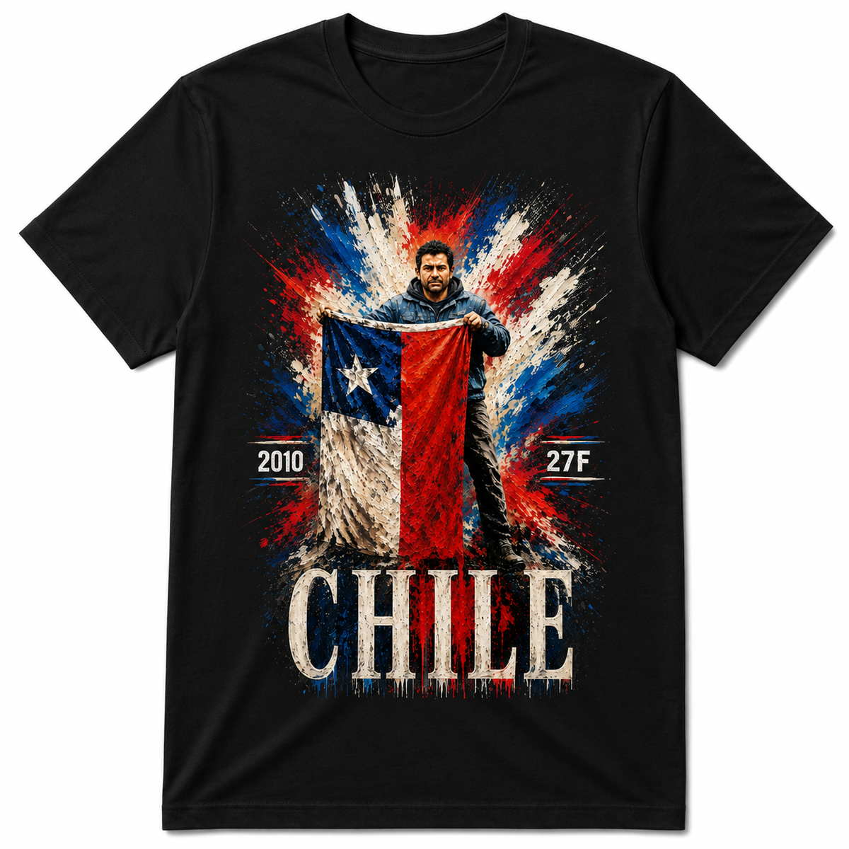 Maglietta Chile 27F — Collezione Paesi