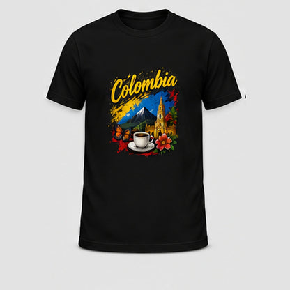 Maglietta nera Colombia