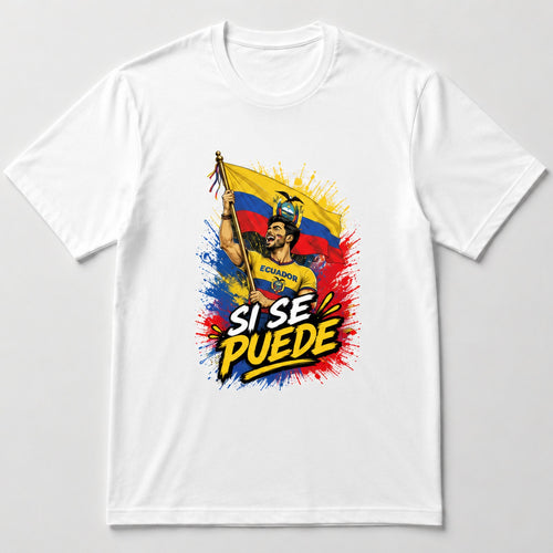 Maglietta Ecuador «Sí se puede» — Collezione Paesi