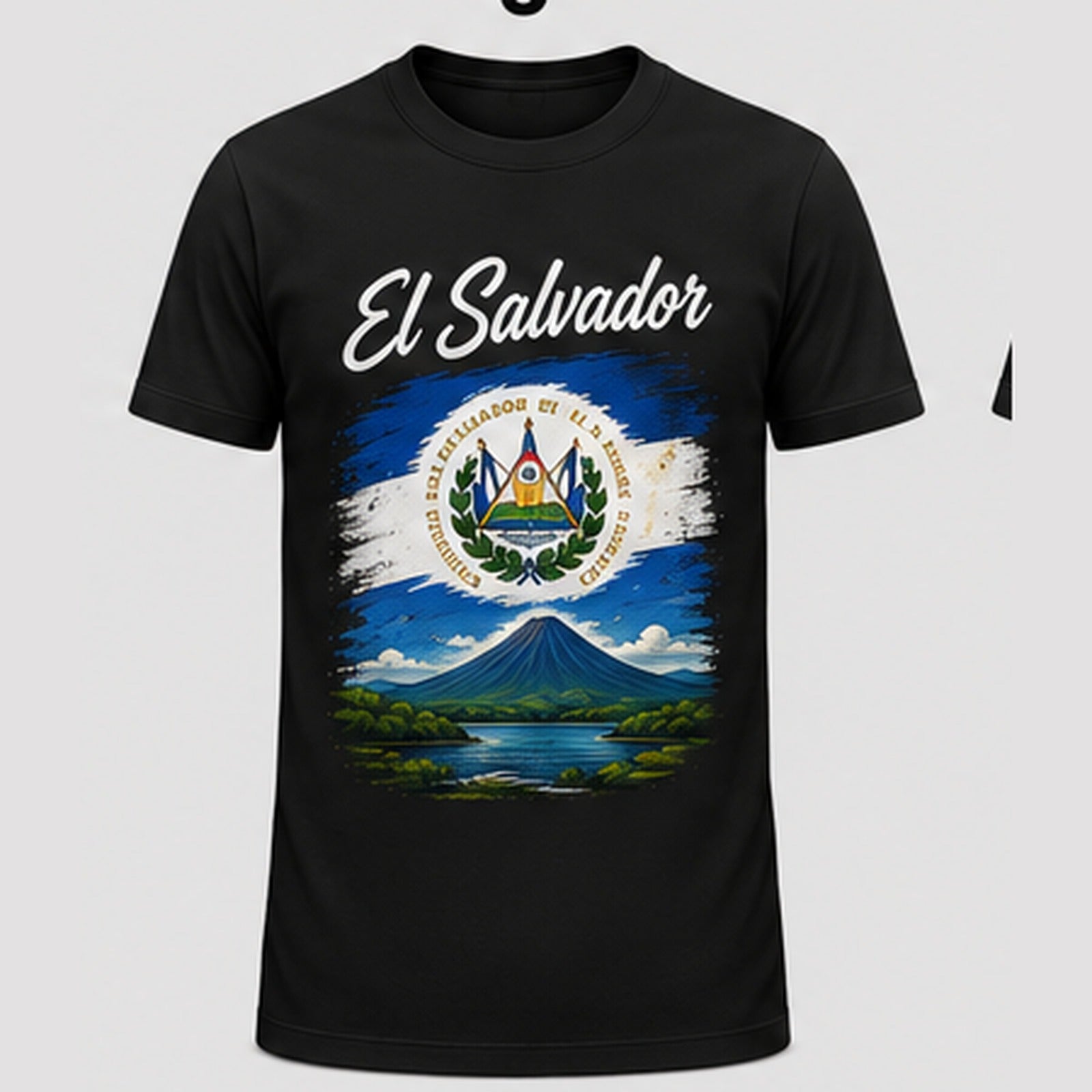Maglietta nera El Salvador