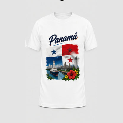 Maglietta bianca Panamá
